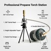 Cybring Propane Torch Head with Adjustable Tripod, Hands-Free Pencil Flame