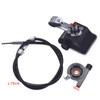 HGC Resettable Speedometer Odometer Gauges Analog Classic Style Vintage Universal