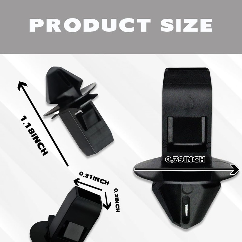 CHRYMUM 8PCS Grille Moulding Clips Replace 68213168AA Compatible with Ram