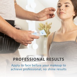 OC8 Professional Anti Shine Mattifying Gel: Oil Control Mattifier Formula for Face - Matte Finishing Gel Controls Oily Skin, Reduces Shine, Redness for Eight Hours - 1.6 Ounces