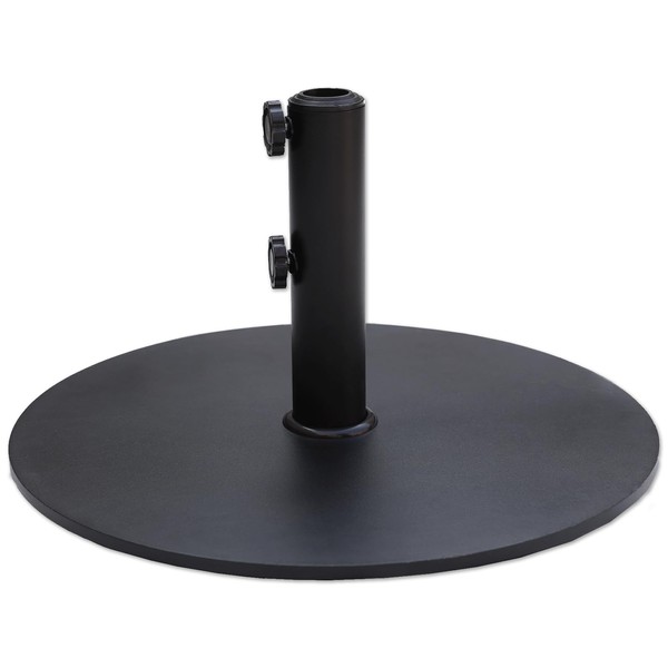 Helios&Hestia 34lbs Heavy Duty Round Outdoor Patio Umbrella Base, Steel