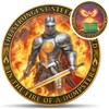 Knight & Phoenix Double-Sided Challenge Coin, Zinc Alloy, 1.574", Sculpted