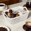 Tyminin Plastic Storage Baskets with Handles, Set of 12 Mini