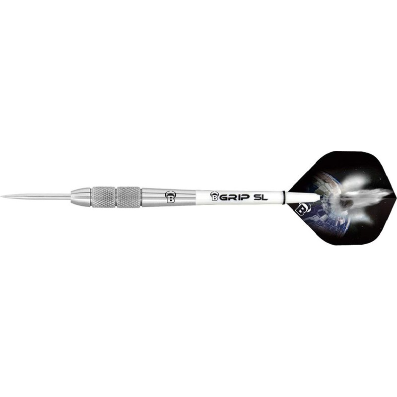 Bull's Meteor Mt13 Steel Dart 29g Silver/White
