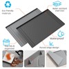 Vwanvny Silicone Waterproof Cabinet Mat 34"x22" - Cut-to-Fit Under Sink