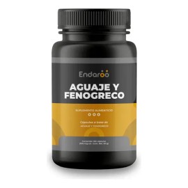 Aguaje y Fenogreco Endaroo 100 Cápsulas Suplemento Alimenticio Nutricional                                                                            