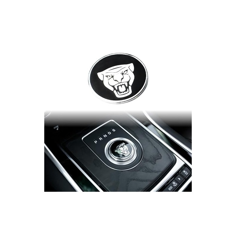 ARKPSKNIGHT Gear Shift Knob Cover,Sports Preformance Modification,Brand Logo Badge Decal