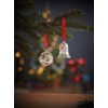 Hutschenreuther Glass Bell 2024 Christmas Lights 7 cm Crystal Bell,