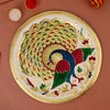 Karwa Chauth/Karva Chauth Special Decorative Puja/Pooja Thali/Platter with Beautiful Peacock