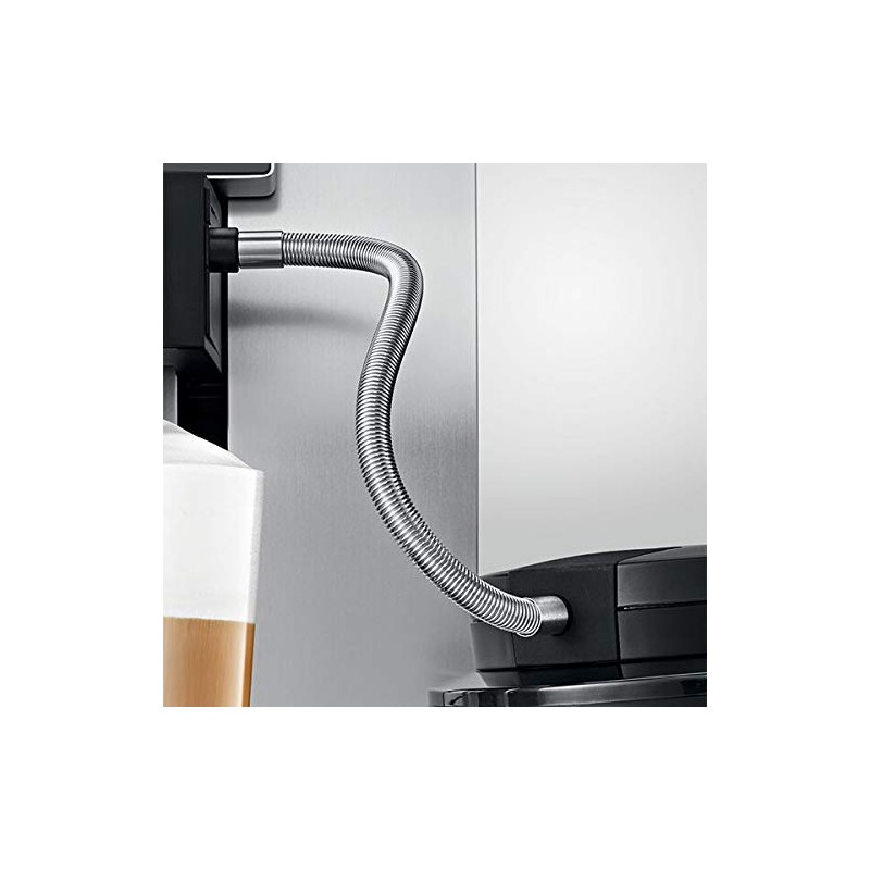 Jura 24114 Milk hose with stainless steel coating HP3, silver