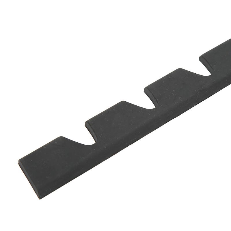 8pcs Front Bumper Scrape Guard Set Rubber Black Universal Bumper