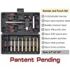Hammer Wiregear Punch Set and Punch Set Hammer with Detachable