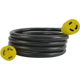 Conntek L630PR-010 30 Amp Locking Extension Cord, 250V Black