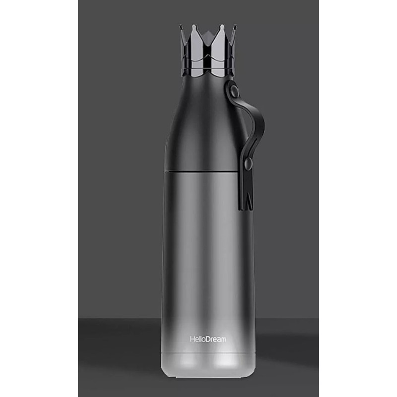 Yuqing Termo Acero Inoxidable Princesa Con Tapa En Forma De