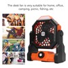 Outdoor Portable Fan Stepless Speed Control High Wind Fan Camping