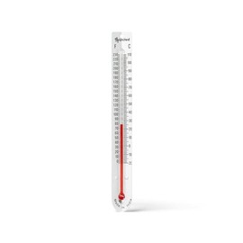 United Scientific™ V-Shaped, Dual-Scale, Mercury-Free Thermometers for Indoor Science Use (Pack of 10)
