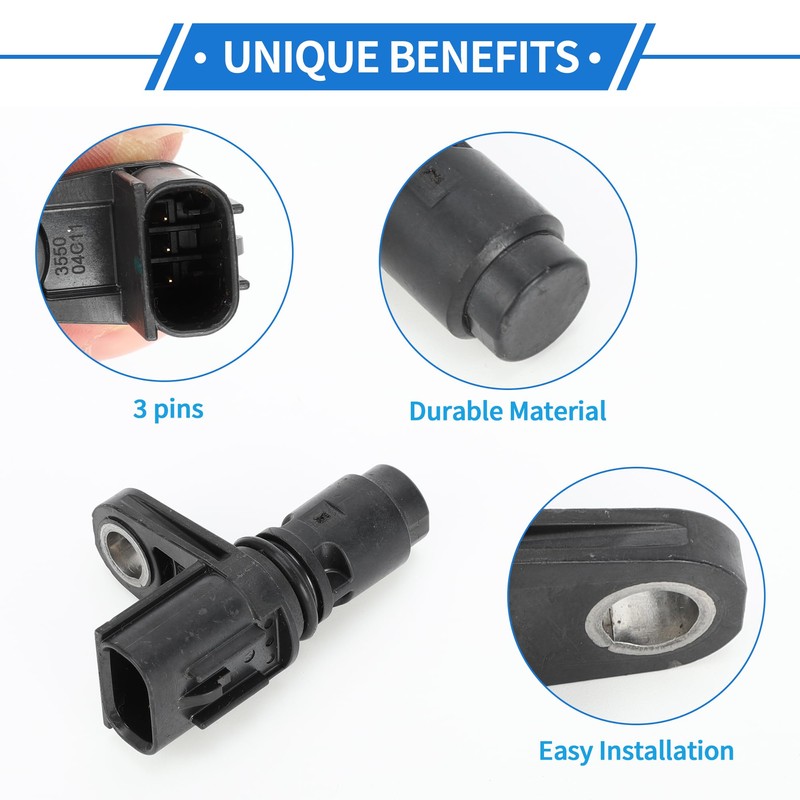 VekAuto 1 Piece Crankshaft Position Sensor for Toyota Camry Hybrid