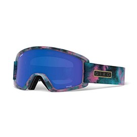 Giro Dylan Snow Goggles, Bleached Out Grey Cobalt/Yellow, Medium Frame