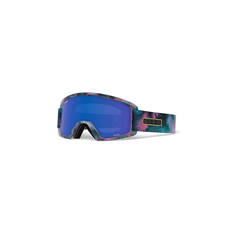 Giro Dylan Snow Goggles, Bleached Out Grey Cobalt/Yellow, Medium Frame