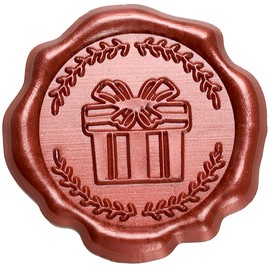 moin 2412sl339 Seal Wax Stamp Rose Gift