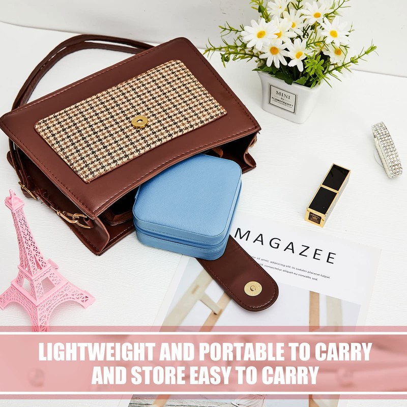 6 Pcs Travel Jewelry Case Jewelry Travel Organizer Small Jewelry