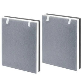 2 Pack Vital 100 HEPA Replacement Filter Compatible with LEVOIT Vital 100 Air Purifier, High-Efficiency Activated Carbon Set, Part Number 100-RF