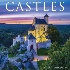Castles 2026 12" x 12" Wall Calendar