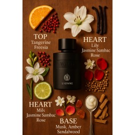 Lionne Wild 100ml / 3.4 oz Eau de Parfum — New Sealed — Citrus Woody