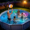 NiceBuy 4-Pack Solar Floating Pool Lights Outdoor Waterproof Solar-Powered that