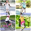 Unicorn Knee and Elbow Pads for Kids Girls 6 in