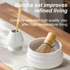 Henrrida 4 PCS Matcha Set,Ceramics Matcha Bowl 19 Oz,Include Matcha
