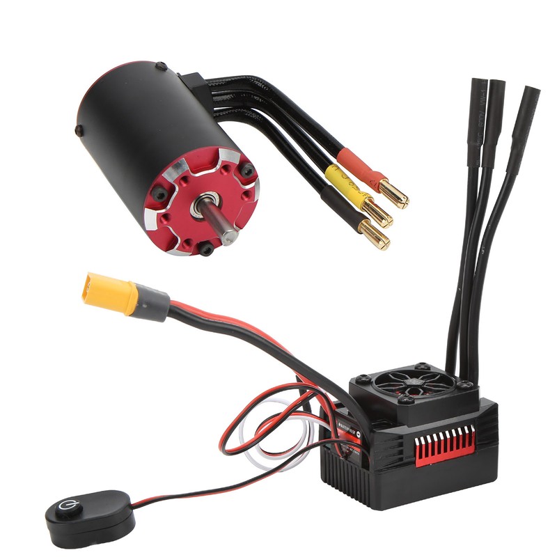V2 3660 3200KV 4 Pole Supersonic Brushless Sensor Motor with