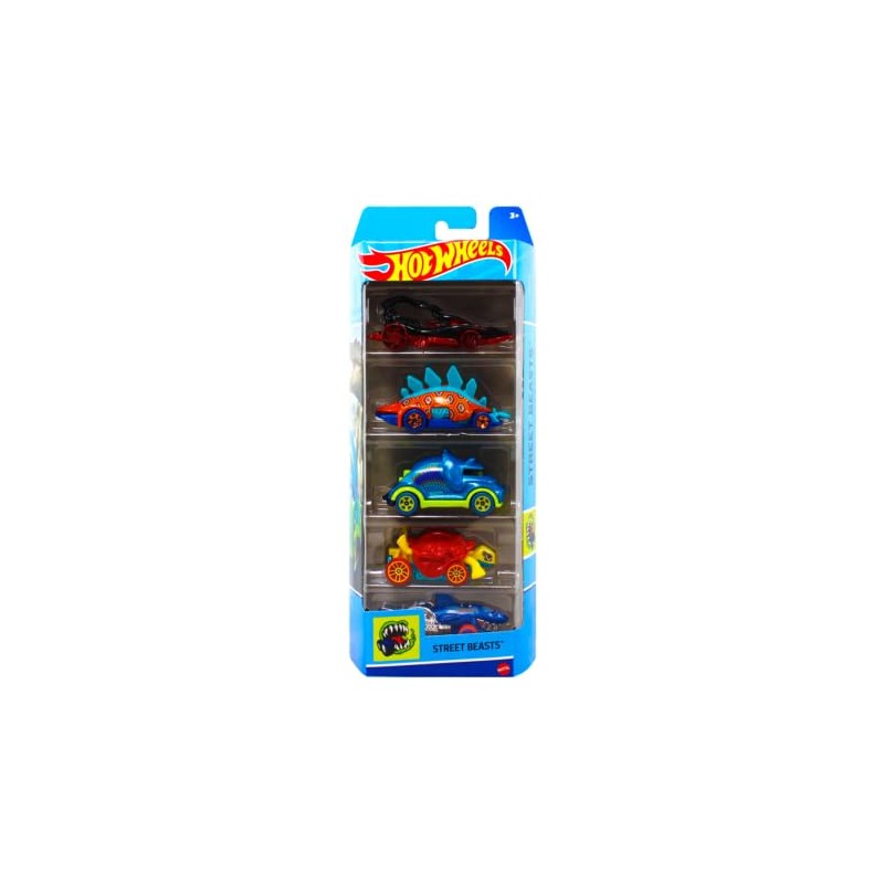 Hot Wheels Street Beasts 5 Pack