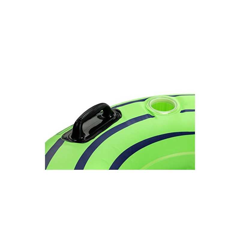 Tube Pro Green 44" Premium River Tube with Cupholder- Heavy