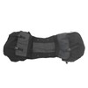 Bicycle Rear Seat Bag Black Large Capacity Canvas Waterproof Elastic