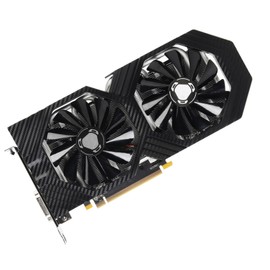 Tarjeta Gráfica RX590 de 8 GB con GDDR5, Refrigeración Silenciosa, Rápida Disipación de Calor, VR, PCI Express 3.0 X16, 4 Salidas de Pantalla