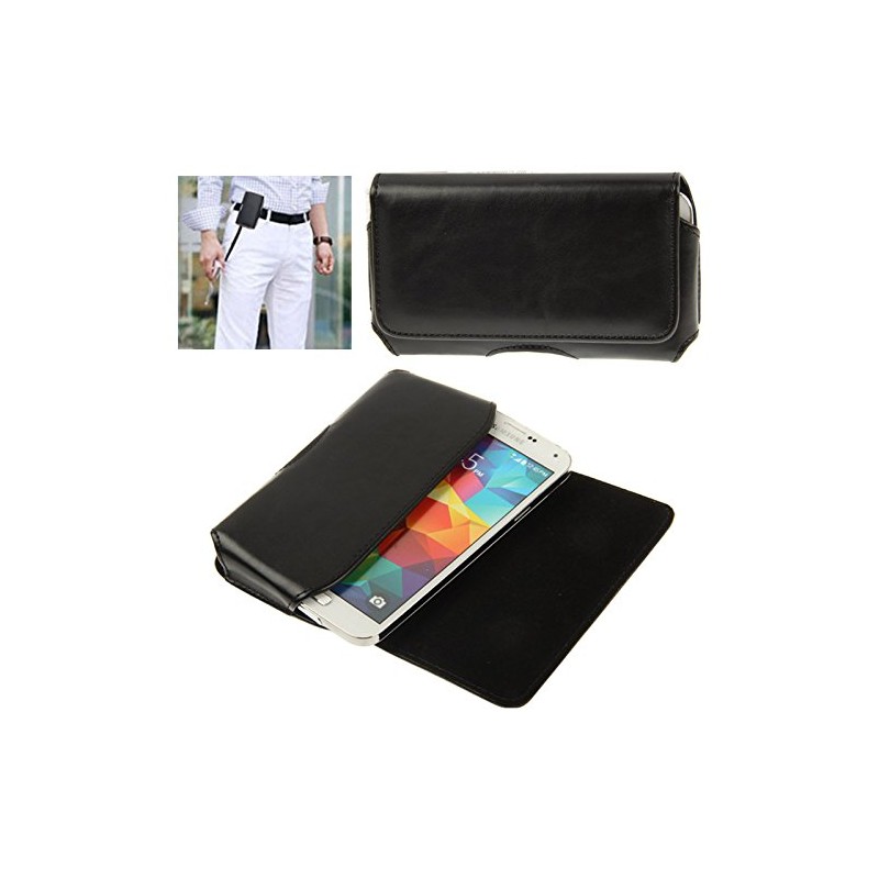 DFV mobile - Belt Cover Premium Executive Synthetic Leather Horizontal