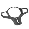 Car Steering Wheel Frame Cover Trim Sticker Decoration Carbon Fiber