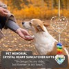 Pet Memorial Crystal Suncatcher Gifts for Loss of Dog/Cat, Window