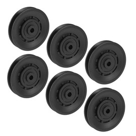 CORHAD 6pcs Durable Gym Cable Pulley Wheels Robust Bearing Pulley System for Cable Machines Home Gyms and DIY Garage Workouts