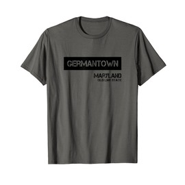 Germantown Maryland College Design T-Shirt