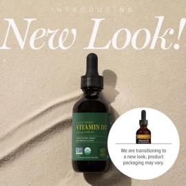 Vitamina D3 orgánica 5000 UI suplemento líquido de apoyo articular con liquen - 2 fl oz