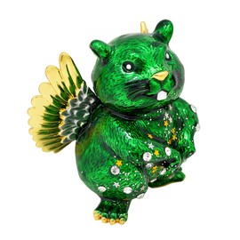 FengShui Sky Beaver for Home Office Decor Ornament W5037