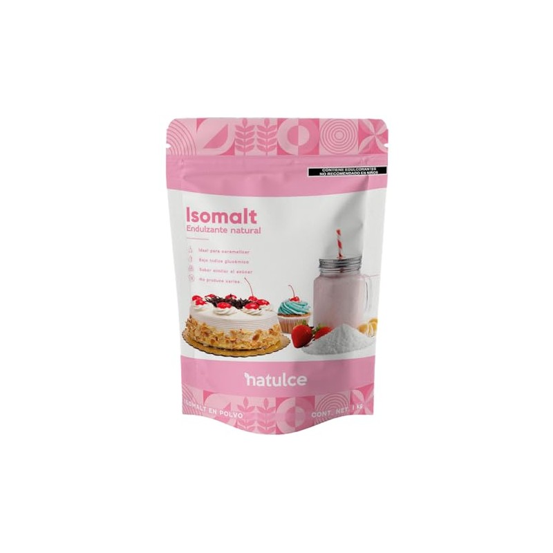 NATULCE | Isomalt 1kg | Ideal Repostería Y Decoración Libre