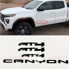 GM 2023-2024 GMC Canyon AT4 Emblems  in Gloss Black PT 86557055