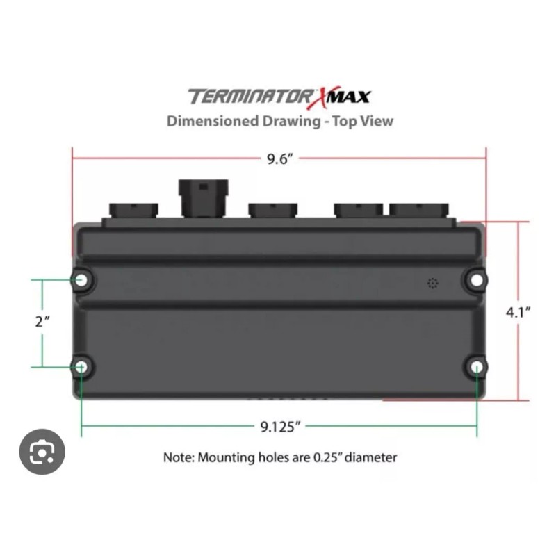 Holley Terminator X Max mount