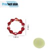 Bling Car Engine Start Stop Button Decoration Ring, Crystal Push