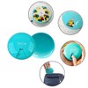 Tucireat Pill Box 4 Pieces Rotating Pill Box 7 Days