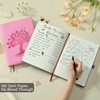ZXHQ A5 Bullet Dotted Journal Notebook for Women -150gsm Thick