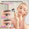 Eyelash Curler, 3 in 1 Lash Curler Kit with 5